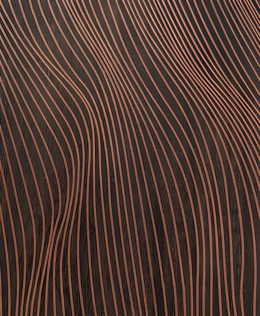 VeroMetal Copper Inlay on Walnut